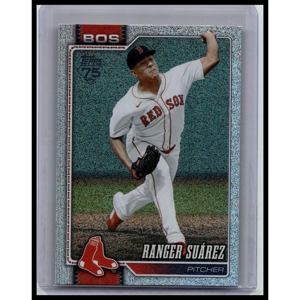 2026 Topps Ranger Suárez #440 Boston Red Sox Sandglitter